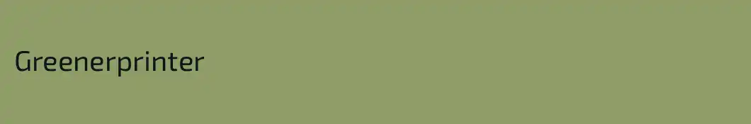 Greenerprinter 